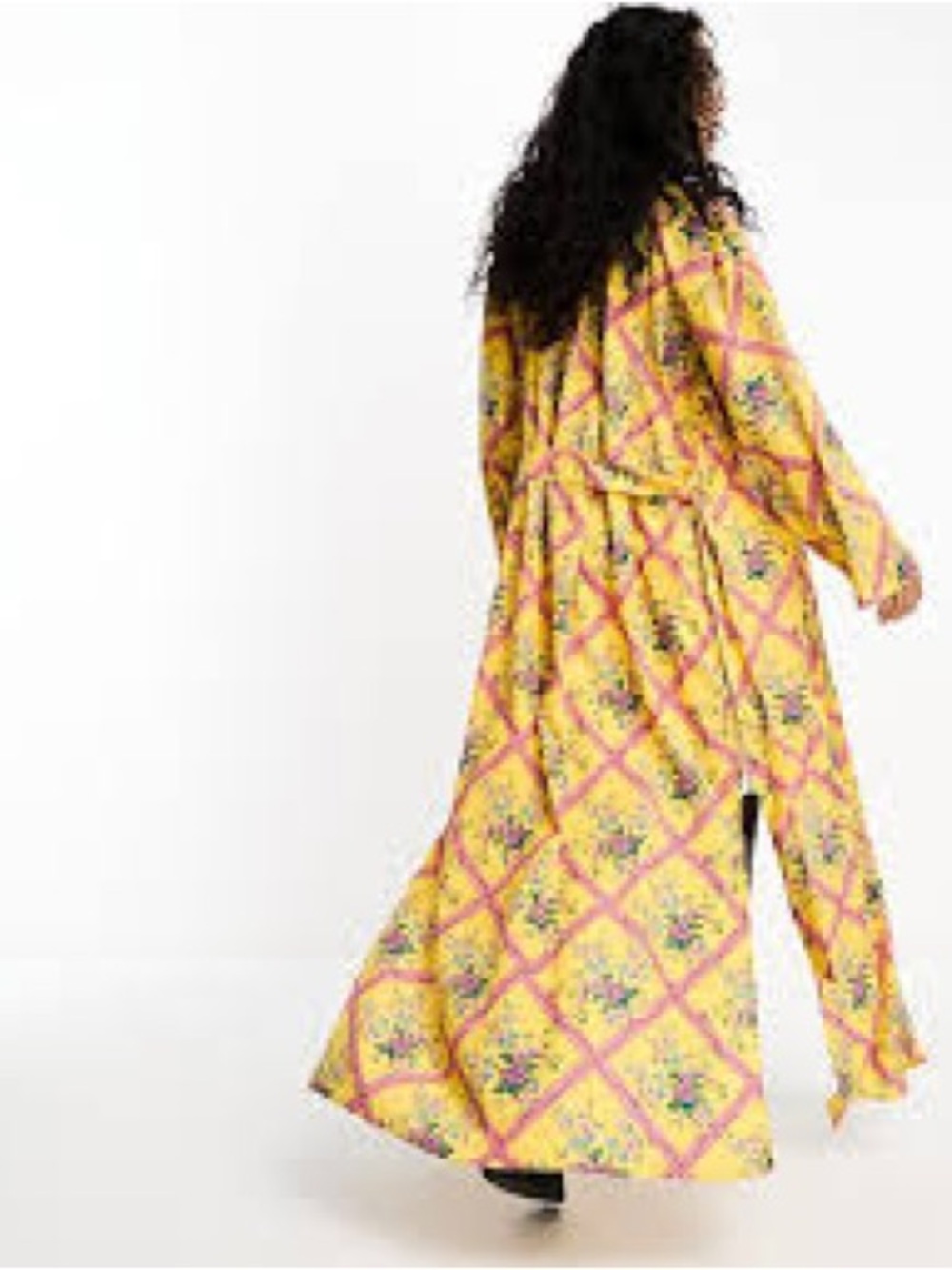 Free People Yellow Floral Robe - Picture 2 of 9